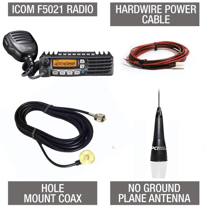 Mobile Radio Chase Package w/ Icom F5021