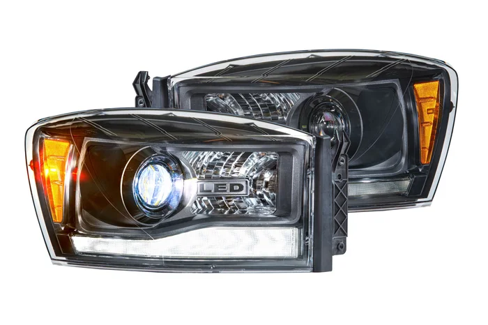 Morimoto XB Hybrid LED Headlights: 06-08 RAM – LF558