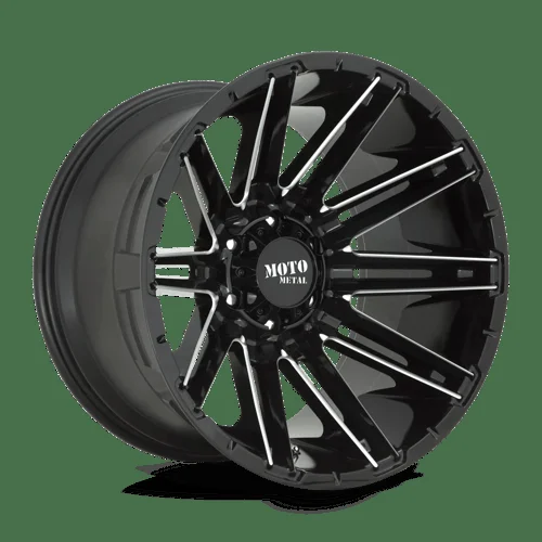 Moto Metal MO998 20X10 5X5.5 G-BLK MILL -18MM