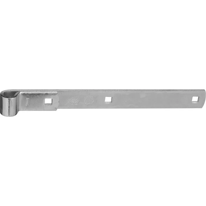 National Hardware – N130-765 – 12 in. L Zinc-Plated Silver Steel Hinge Strap – 1/Pack