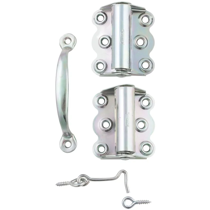 National Hardware – N190-751 – Zinc-Plated Steel Screen/Storm Door Hardware Set 1 pk