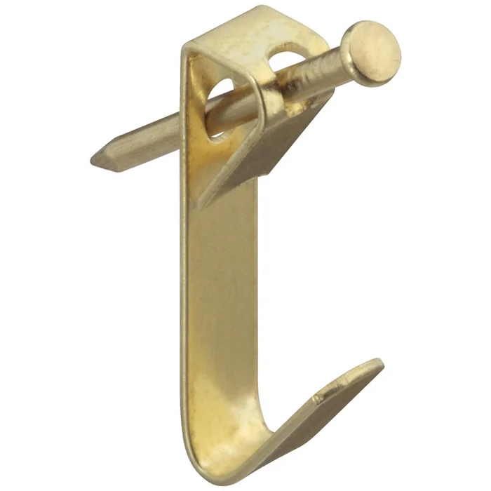 National Hardware – N260-018 – Brass-Plated Picture Hanger 10 lb 10 pk