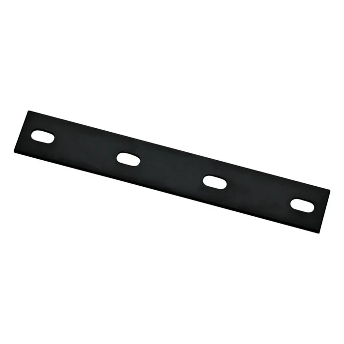 National Hardware – N351-456 – 10 in. H x 1.5 in. W x 0.125 in. D Black Carbon Steel Flat Mending Plate