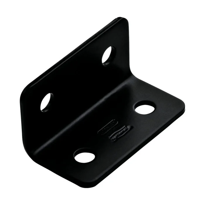 National Hardware – N351-483 – 1.6 in. H x 3 in. W x 0.125 in. D Black Carbon Steel Inside/Outside Wide Corner Brace