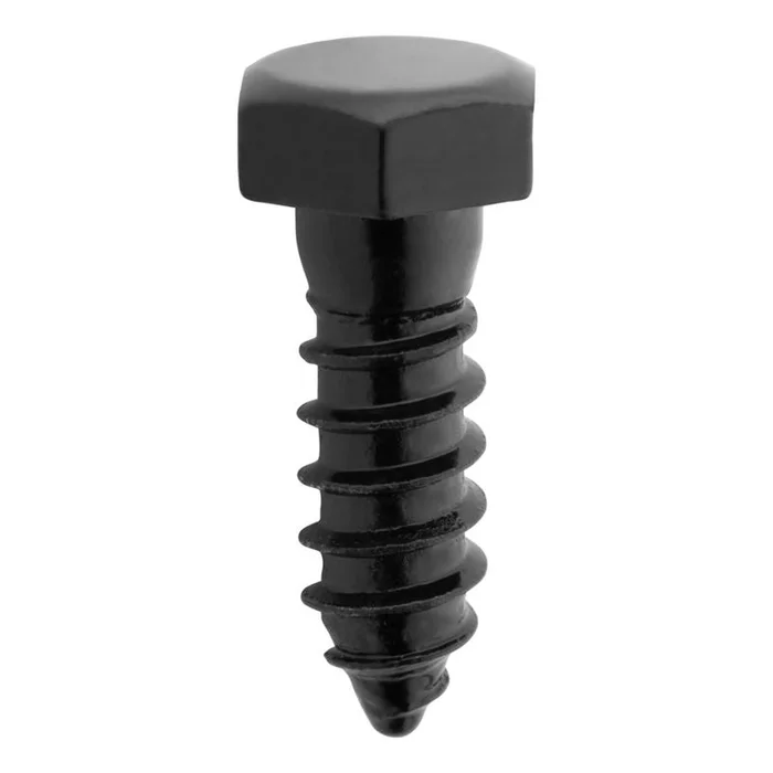 National Hardware – N800-123 – 1/2 in. X 1-1/2 in. L Hex Black Steel Lag Screw 1 pk