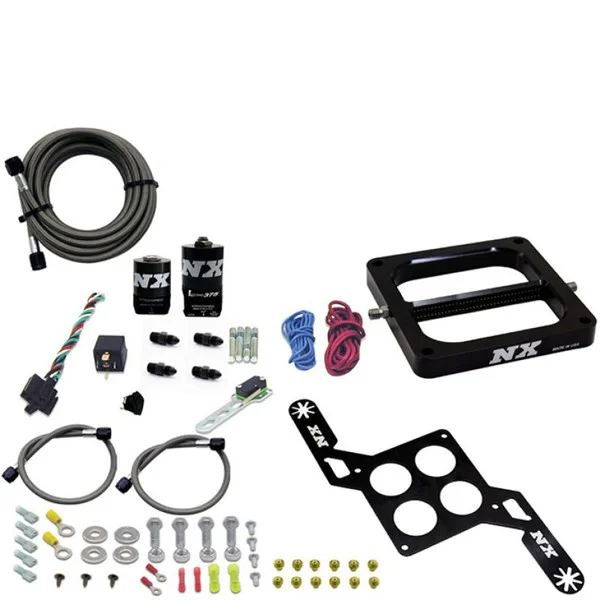 Nitrous Express 4500 RNC Conventional Nitrous Plate Kit w/.375in Solenoid w/o Bottle – 55170-00