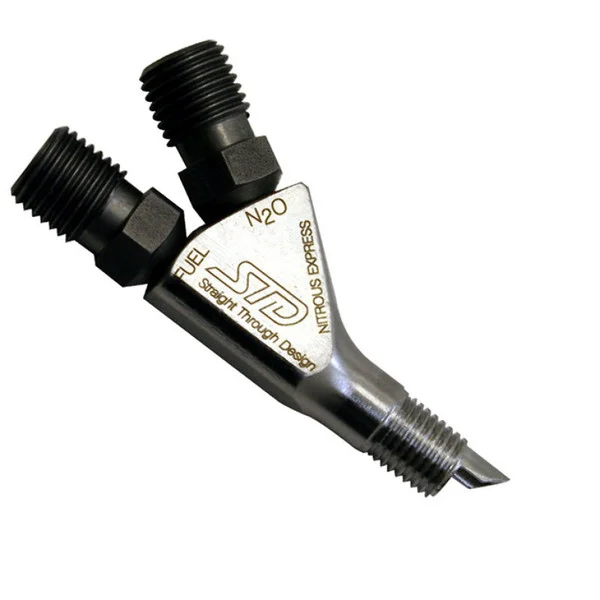 Nitrous Express Straight Thru Design Nozzle w/Fittings (Replaces Any 1/16 NPT Nozzle) – 80018