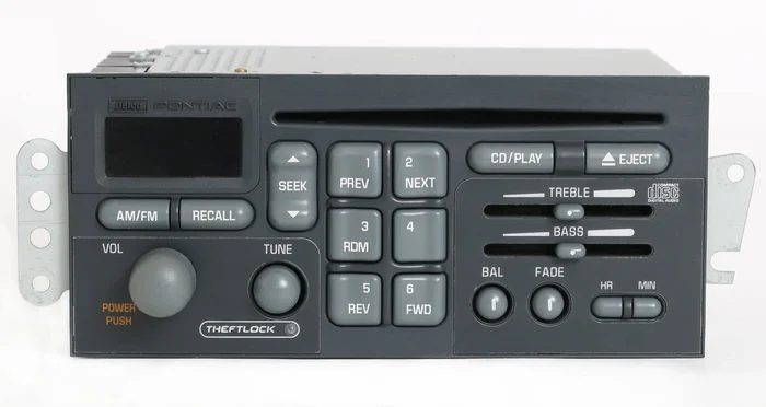 Pontiac Grand Prix Bonneville 1996-03 Radio AM FM CD Player 16265532