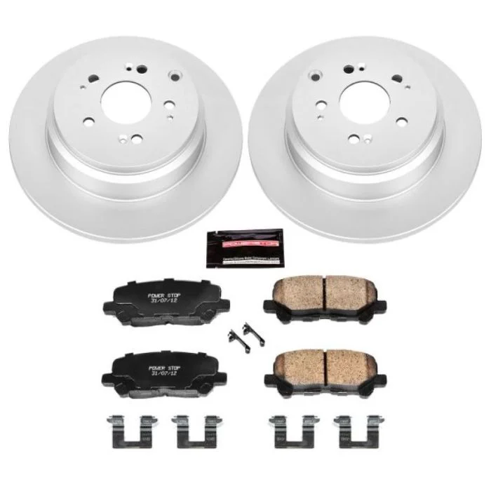 Power Stop 07-13 Acura MDX Rear Z17 Evolution Geomet Coated Brake Kit – CRK4685