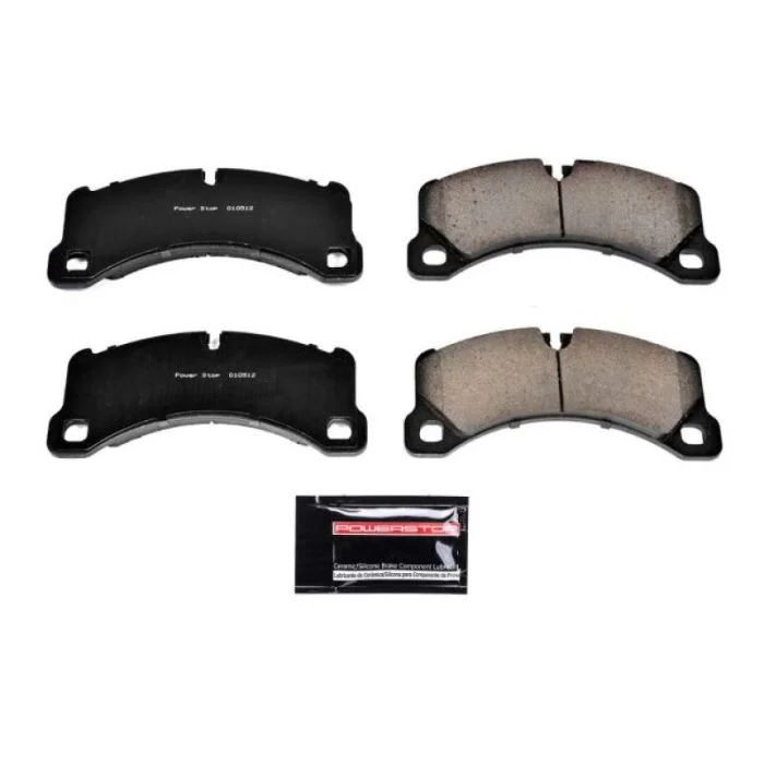 Power Stop 11-13 Porsche Cayenne Front Z23 Evolution Sport Brake Pads w/Hardware – Z23-1452