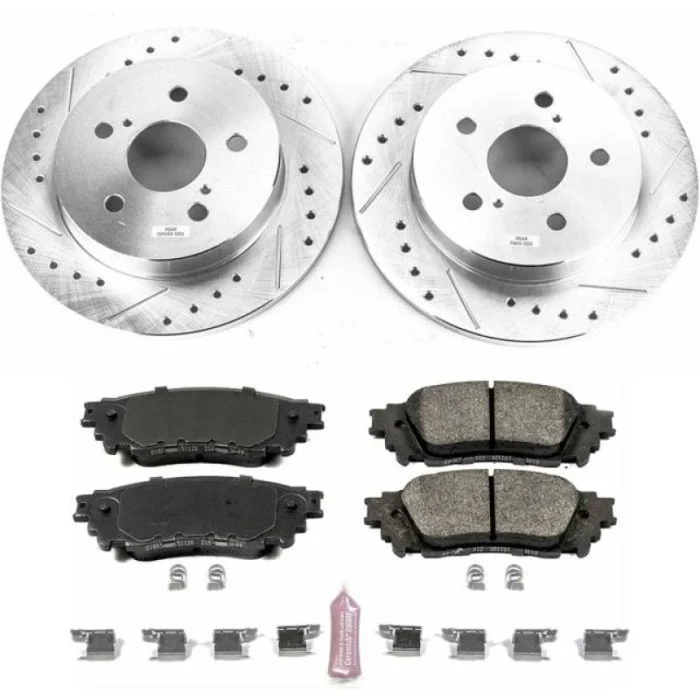 Power Stop 15-17 Lexus NX200t Rear Z23 Evolution Sport Brake Kit – K7739