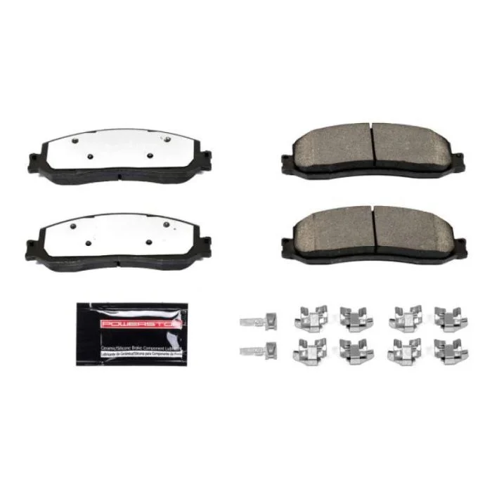 Power Stop 2012 Ford F-250 Super Duty Front Z36 Truck & Tow Brake Pads w/Hardware – Z36-1631