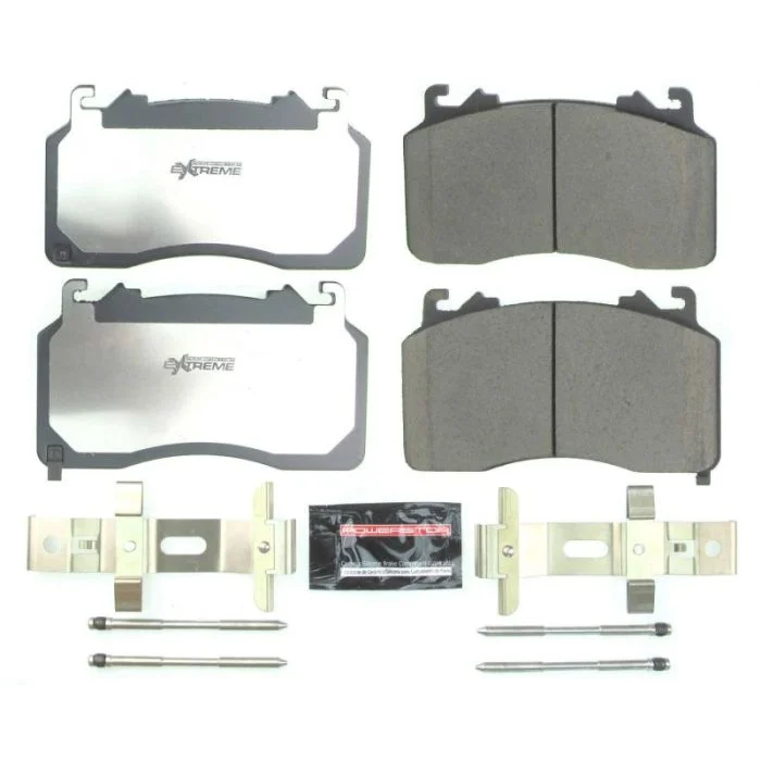 Power Stop 2020 Ford Mustang Front Z26 Extreme Street Brake Pads w/Hardware – Z26-2267