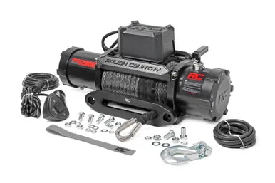 Pro Series 12000 Electric Winch w/Synthetic Rope