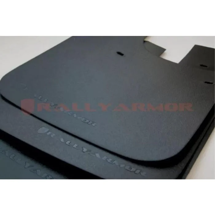 Rally Armor 93-01 Subaru Impreza RS Basic Black Mud Flap w/ Black Logo – MF2-BAS-BLK