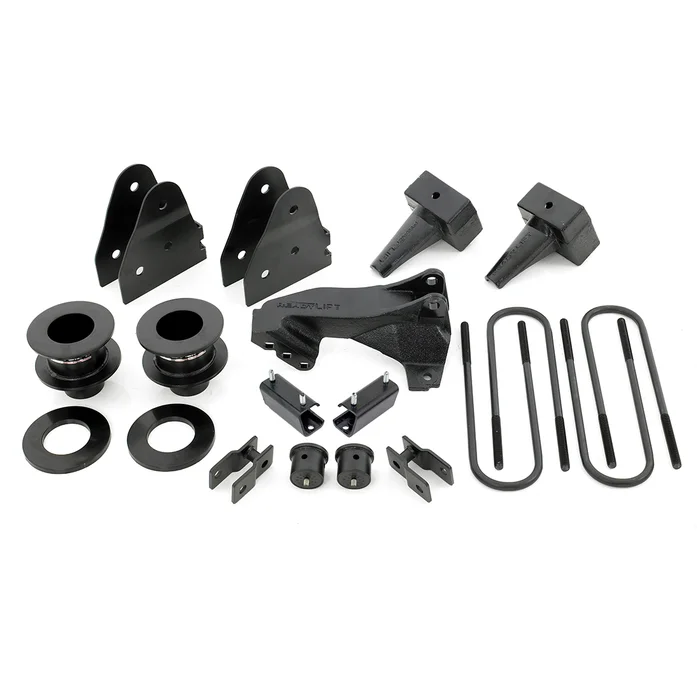 ReadyLIFT 17-22 F-250/350 SST Lift Kit 3.5 in. Front/4 in. Rear Lift For 2 Pc. Drive Shaft 4 in. Flat Blocks – 69-2736