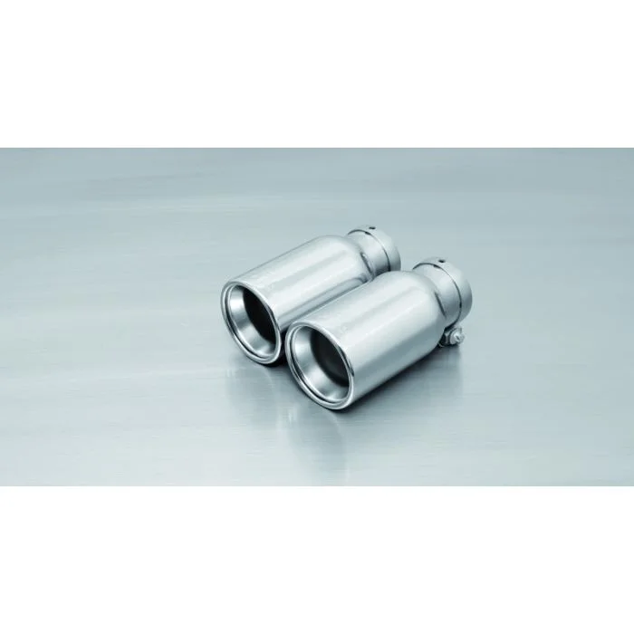Remus 2011 Abarth Punto Evo Abarth 1.4L 90mm Straight Rolled Edge Chromed Tail Pipe Set – 0026 05