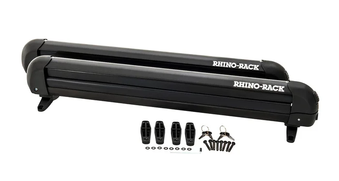 Rhino-Rack 576 Ski and Snowboard Carrier – 6 Skis or 4 Snowboards