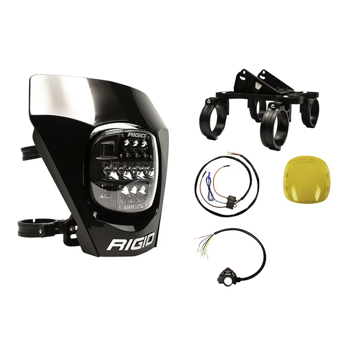 RIGID Adapt XE Extreme Enduro LED Moto Kit, Black – 300416