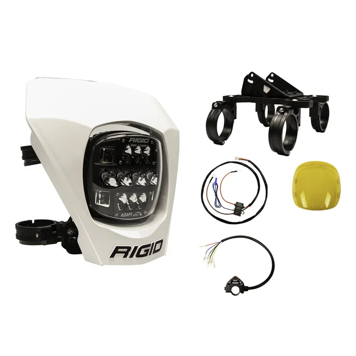 RIGID Adapt XE Extreme Enduro LED Moto Kit, White – 300417