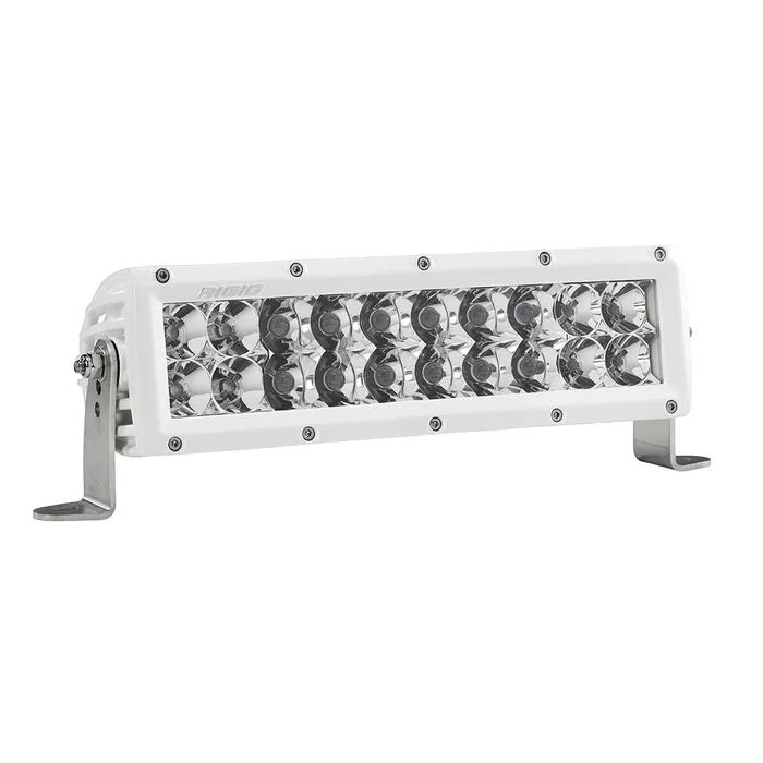 RIGID E-Series PRO 10 in. Light, White Housing, Spot/Flood Combo – 810313