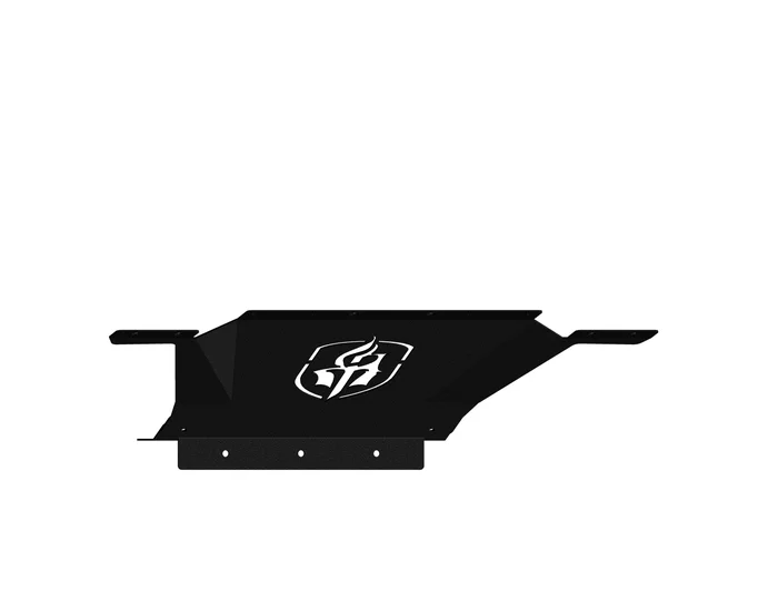 Road Armor Chevrolet Silverado 1500 Spartan Front Bumper Bolt-On Skid Plate, Textured Black – 3191XFSPB