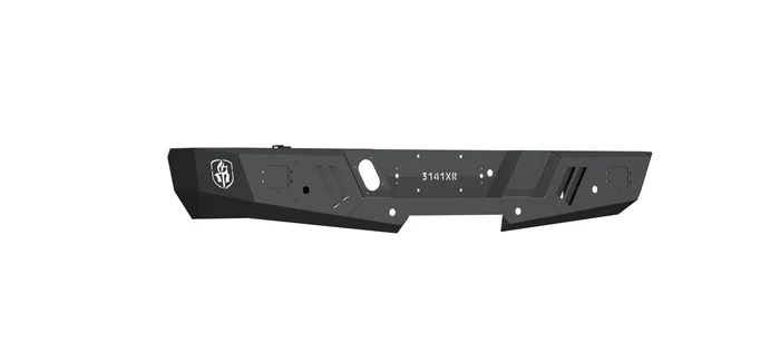 Road Armor Chevrolet Silverado 1500 Spartan Rear Bumper, Textured Black – 3141XR0B