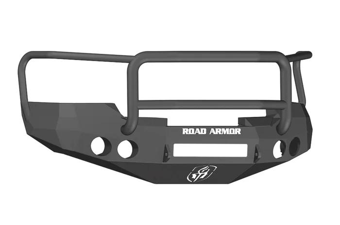 Road Armor Chevrolet Silverado 1500 Stealth Non-Winch Front Bumper w/Lonestar Guard, Satin Black – 37705B-NW