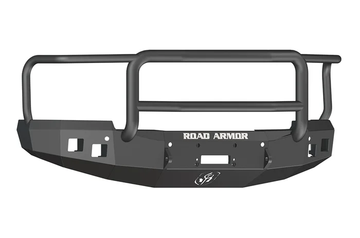 Road Armor Chevrolet Silverado 1500 Stealth Winch Front Bumper w/Lonestar Guard, Satin Black – 314R5B