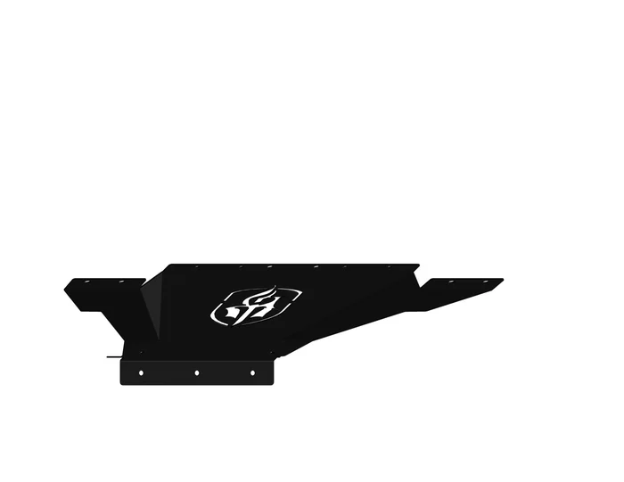 Road Armor Chevrolet Silverado 25/3500 Spartan Front Bumper Bolt-On Skid Plate, Textured Black – 3202XFSPB