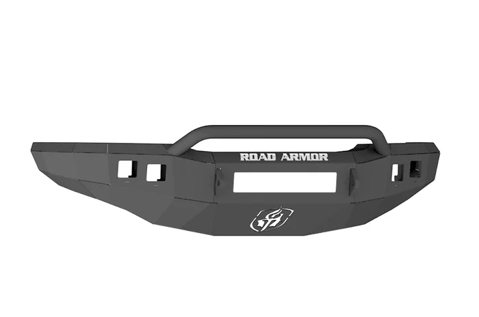Road Armor Chevrolet Silverado 25/3500 Stealth Non-Winch Front Bumper w/Prerunner Guard, Satin Black – 370R4B-NW