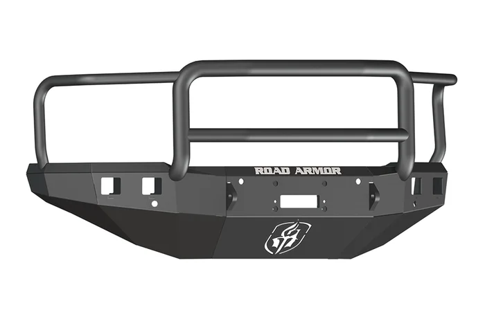 Road Armor Chevrolet Silverado 25/3500 Stealth Winch Front Bumper w/Lonestar Guard, Satin Black – 315R5B