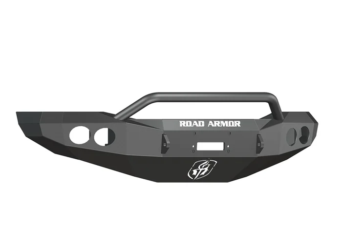 Road Armor Ram 1500 Stealth Winch Front Bumper w/Prerunner Guard, Satin Black – 44074B