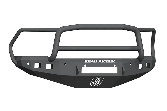 Road Armor Ram 25/3500 Stealth Non-Winch Front Bumper w/Lonestar Guard, Satin Black – 4162F5B-NW