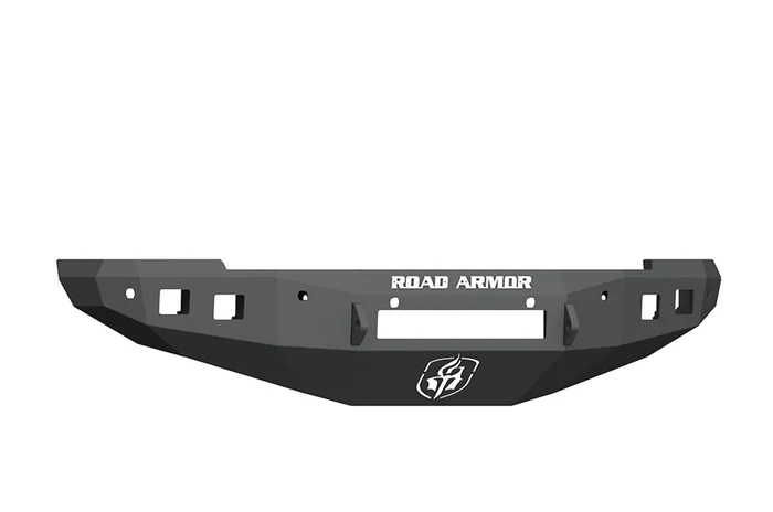 Road Armor Ram 25/3500 Stealth Non-Winch Front Bumper w/Sensor Holes, Satin Black – 4162F0B-NW