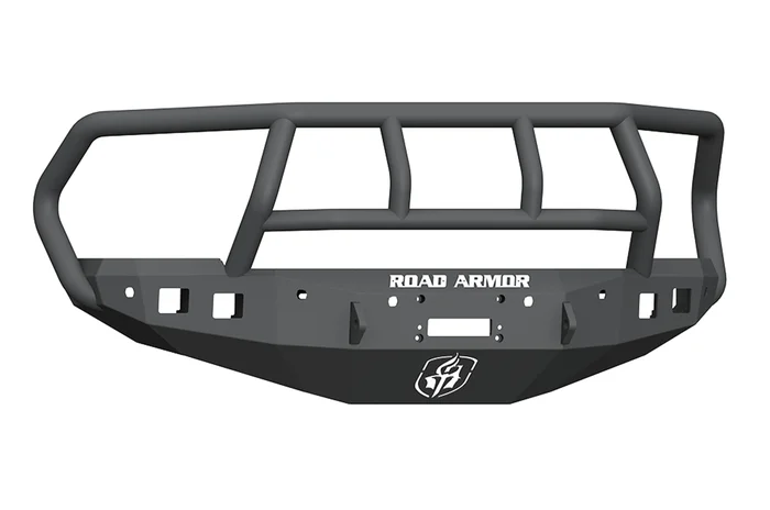 Road Armor Ram 25/3500 Stealth Winch Front Bumper w/Titan II Guard, Satin Black – 4162F2B