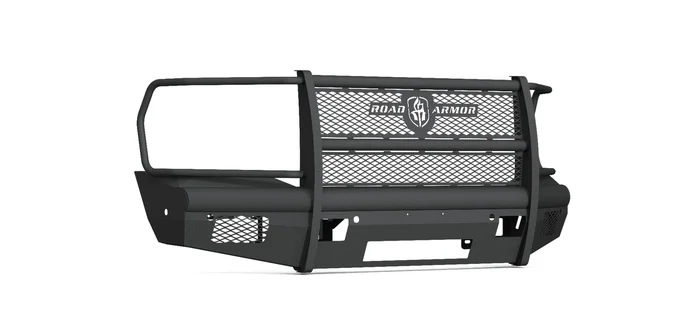 Road Armor Ram 25/3500 Vaquero Non-Winch Front Bumper w/Full Guard, Textured Black – 4192VF6B