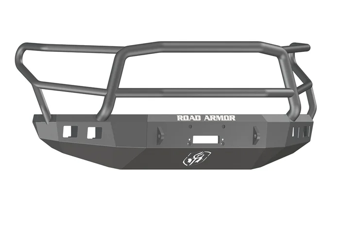 Road Armor Toyota Tundra Stealth Winch Front Bumper w/Lonestar Guard, Satin Black – 914R5B