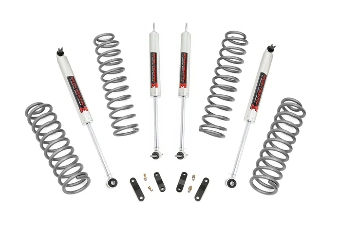 Rough Country 2.5 in. Lift Kit, Coils, M1 for Jeep Wrangler JK 2WD/4WD 07-18 – 67940