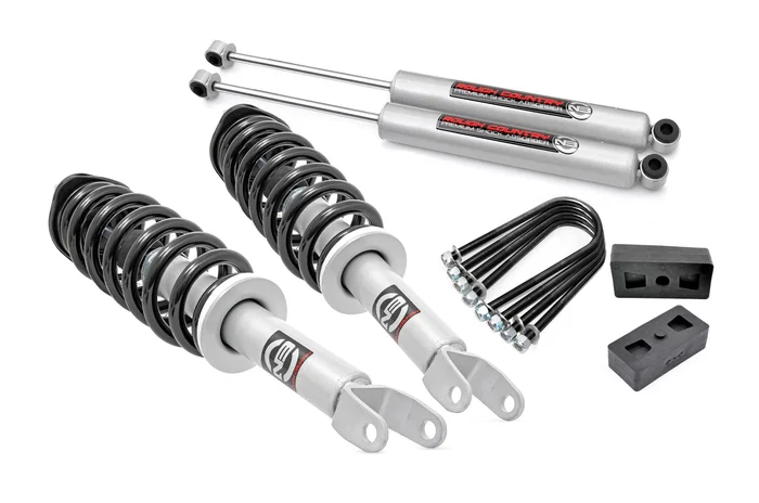 Rough Country 2.5 in. Lift Kit, N3 Struts for Ram 1500 4WD 06-08 – 395.23
