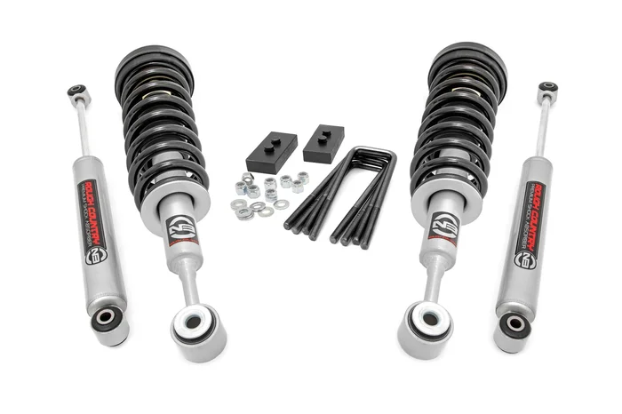 Rough Country 2.5 in. Lift Kit, N3 Struts/N3 for Ford F-150 2WD 04-08 – 57032