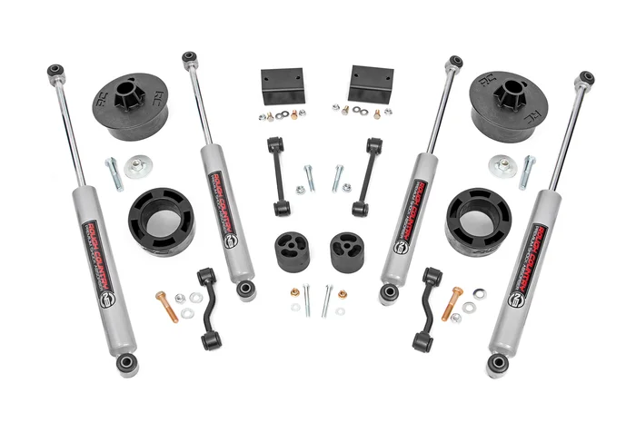 Rough Country 2.5 in. Lift Kit, Spacers, N3 for Jeep Wrangler JL 4WD 18-23 – 67730
