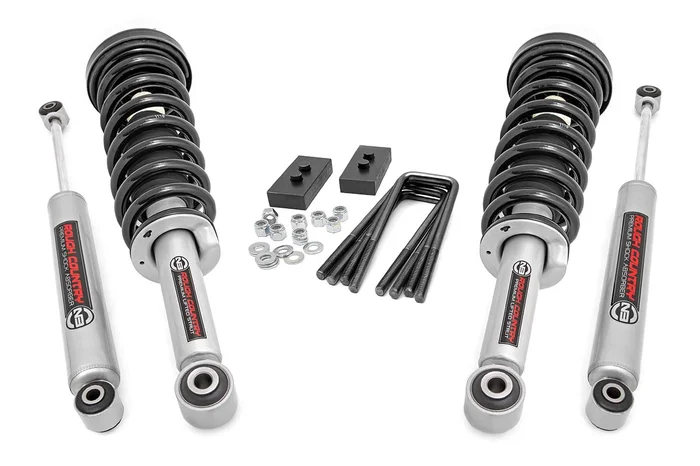 Rough Country 2 in. Lift Kit, N3 Struts/N3 for Ford F-150 4WD 09-13 – 50004