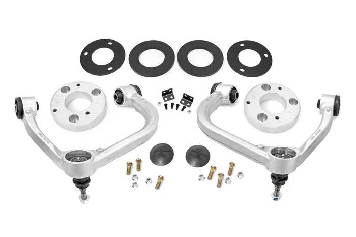 Rough Country 3 in. Lift Kit, Forged UCA for Ford F-150 Lightning 4WD 22 – 40900