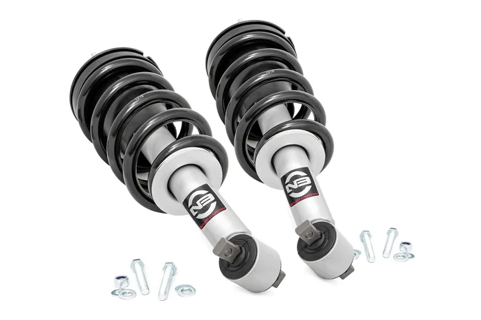 Rough Country 501096 Loaded Strut Pair | Stock | Chevy/GMC 1500 2WD/4WD (14-18 & Classic)