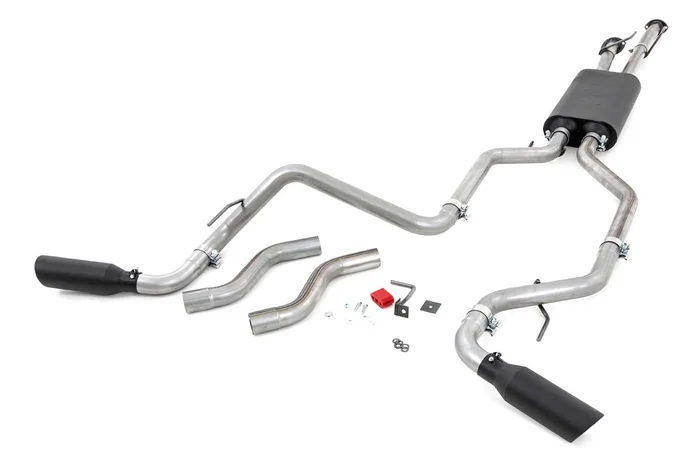 Rough Country Performance Cat-Back Exhaust for Toyota Tundra 14-18, 4.6L/5.7L – 96012