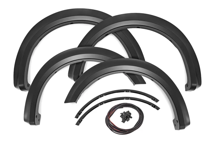 Rough Country S-F20911A-B3 Fender Flares | Sport | B3 Atlas Blue | Ford F-150 2WD/4WD (2021-2025)