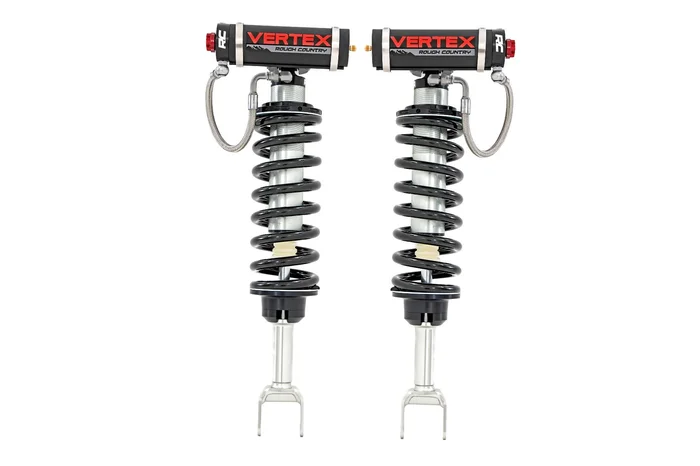 Rough Country Vertex 2.5 Adjustable Coilovers, 6 in., Front for Ram 1500 4WD 12-18 and Classic – 689019