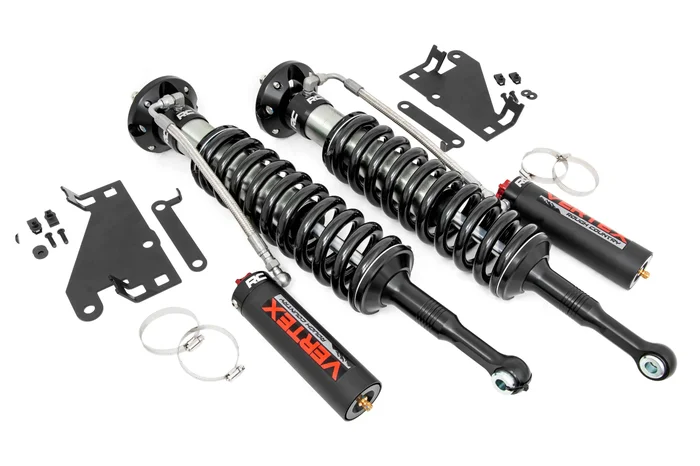 Rough Country Vertex 2.5 Adjustable Coilovers, 6 in., Front for Toyota Tundra 22-23 – 689050
