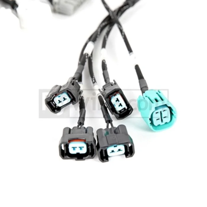 Rywire Honda K-Series Tucked Budget Engine Harness w/OBD2 02-04 RSX K20 Sensor/Firewall VSS – RY-K2-BASE